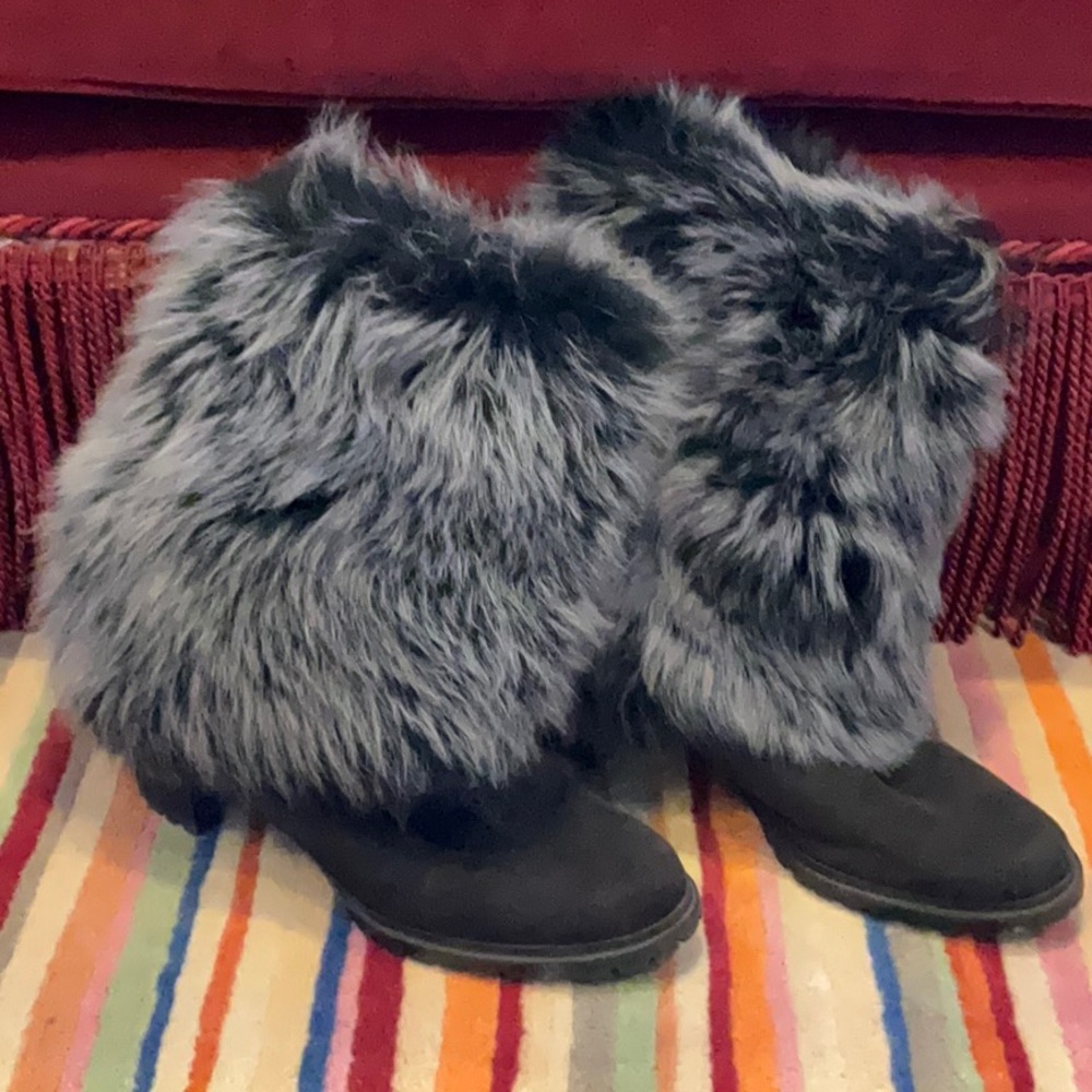 Stuart Weisman mid calf boot